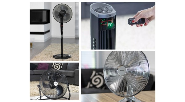 What are the various types of fans?